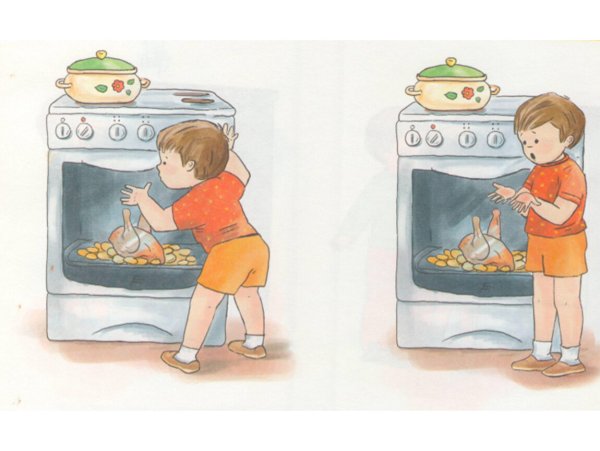 Безопасность на кухне для дошкольников