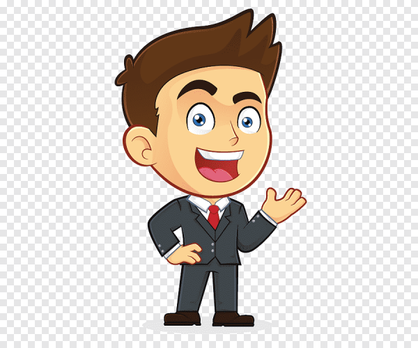 Мультяшный бизнесмен
