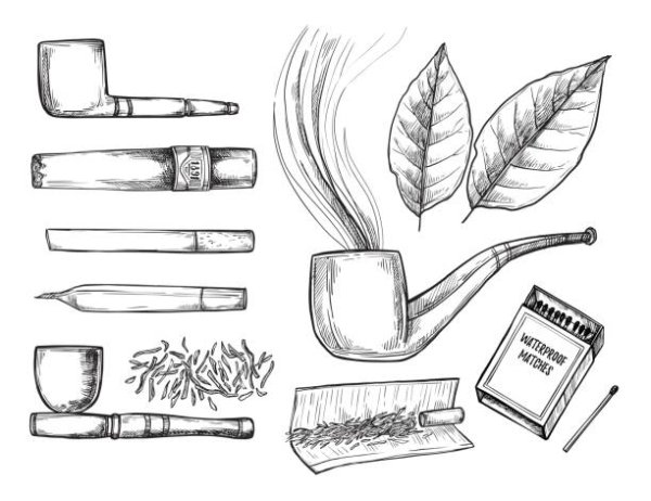 Нарисовать табак