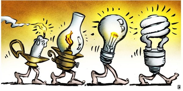 Эволюция лампочки