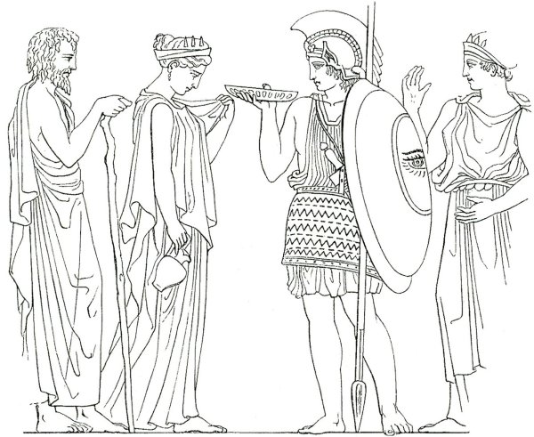 Античные рисунки