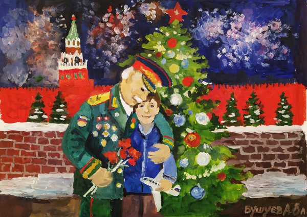 Рисунки на новый год