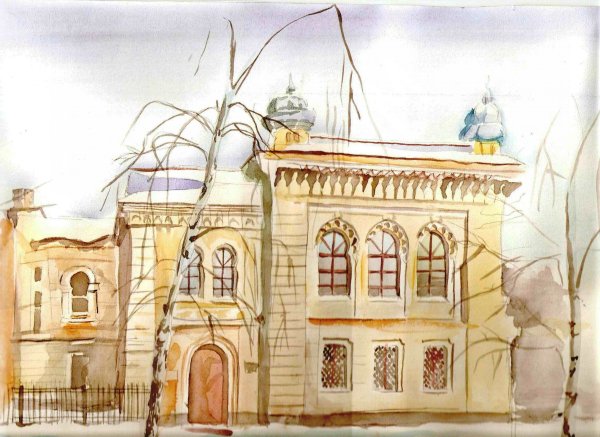 Рисование архитектурных сооружений