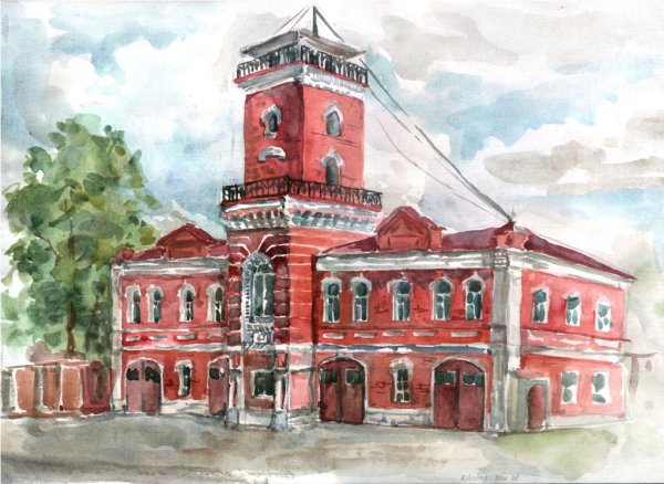 Иллюстрация архитектурных памятников