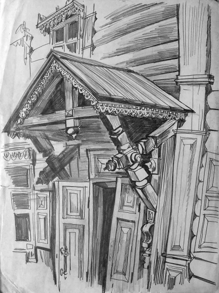 Зарисовки архитектурных мотивов