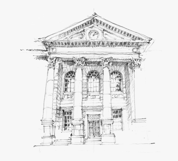 Рисование классической архитектуры