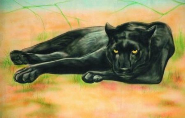 Багира на прозрачном фоне