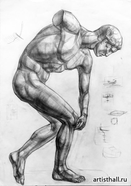 Натурщик Леонардо да Винчи