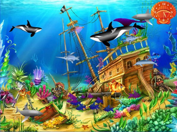 Морское дно корабль