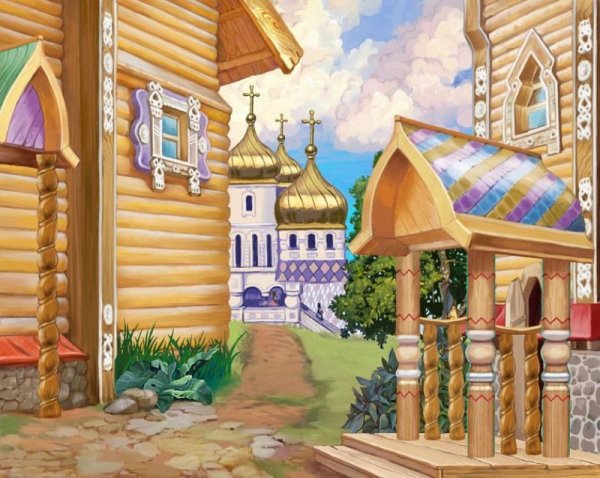 Боярский Терем в древней Руси крыльцо