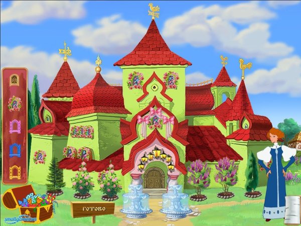 Дворец из сказки Иван Царевич