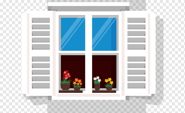 Окно снаружи мультяшная