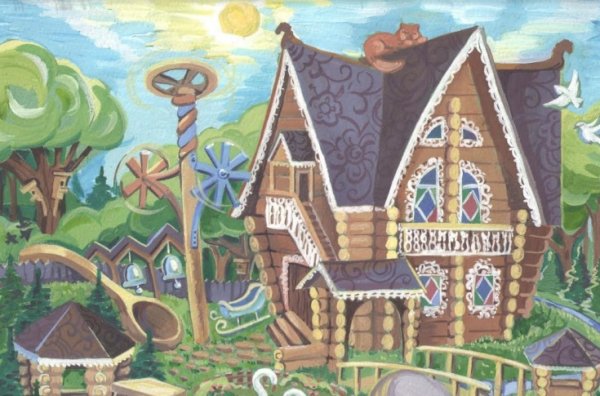 Терем Василисы Премудрой для детей