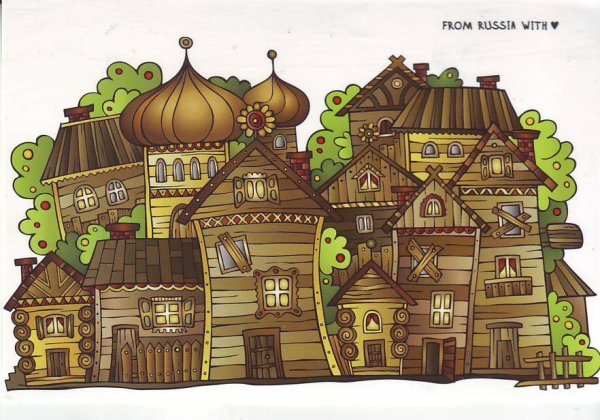 Русский Терем иллюстрации