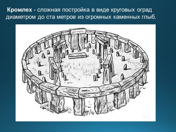 Кромлех нарисовать
