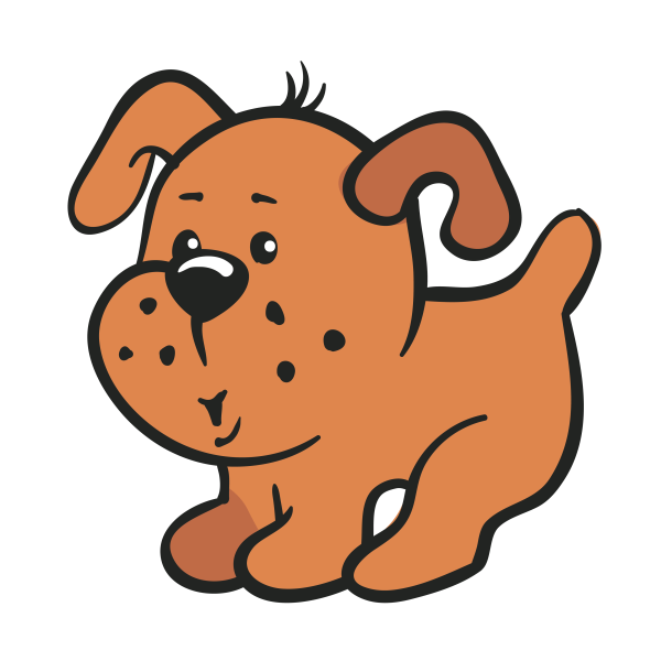 Собака рисунок для детей