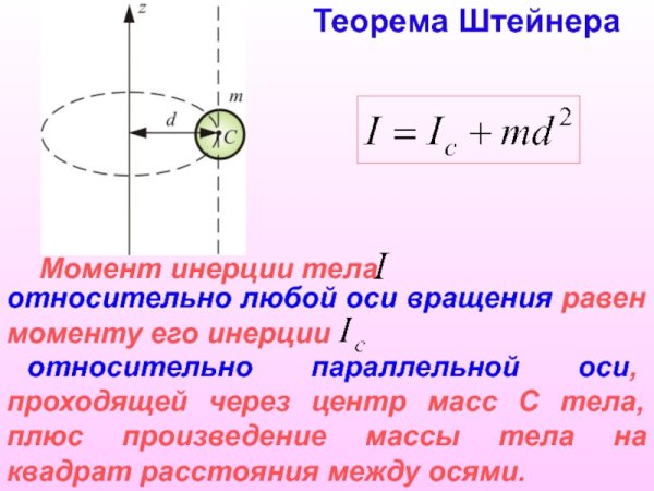 Вывод уравнения Штейнера