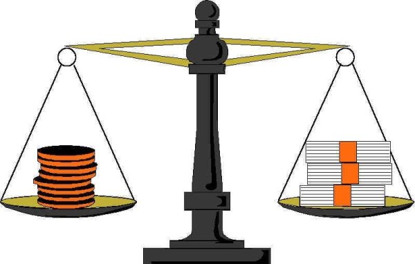 Человечек с весами