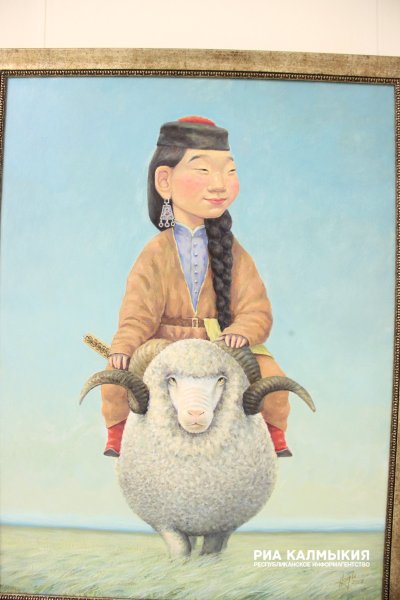 Эжин Берик художник Элиста