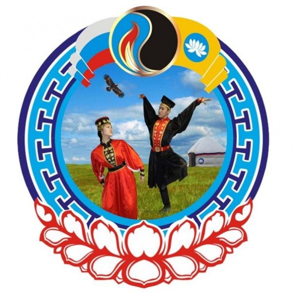 Эмблема в калмыцком стиле