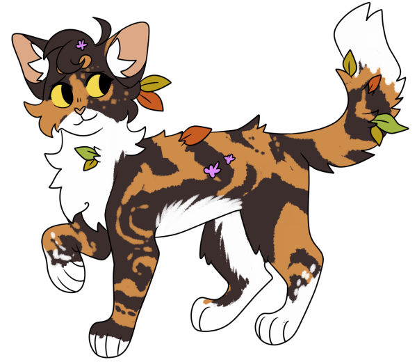 Коты Воители Пестрошерстка