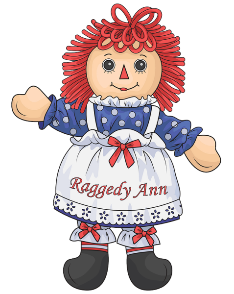 Raggedy Ann кукла