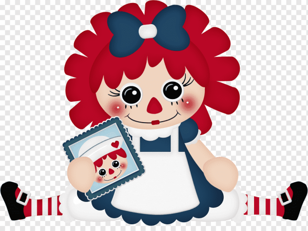 Кукла картинка для детей на прозрачном фоне