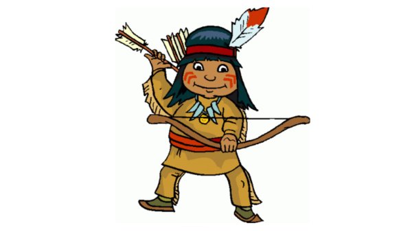 Индеец из мультика