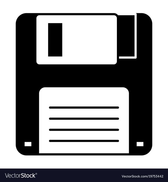 Дискета без фона