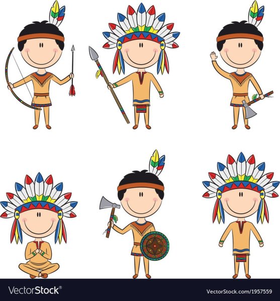 Индеец картинка на прозрачном фоне