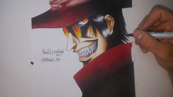 Алукард карандашом