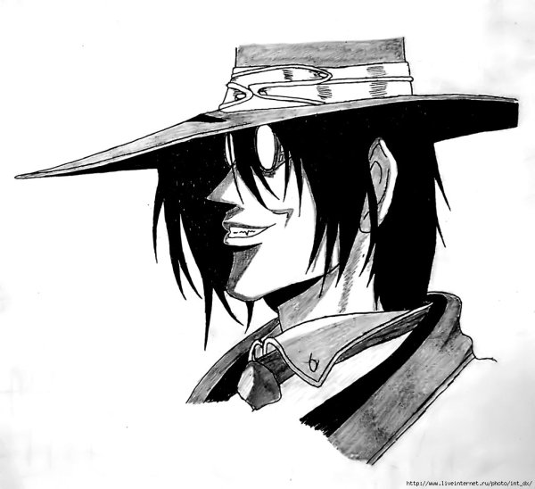 Раскраска Алукард