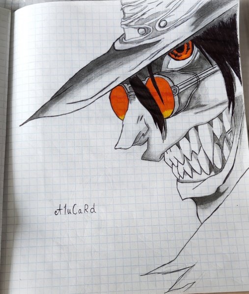 Алукард тату эскизы