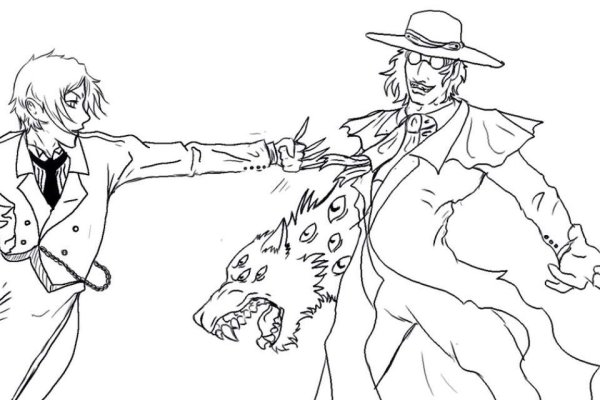 Раскраска Алукард