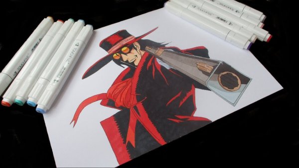 Алукард для срисовки