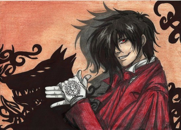 Алукард Хеллсинг тень