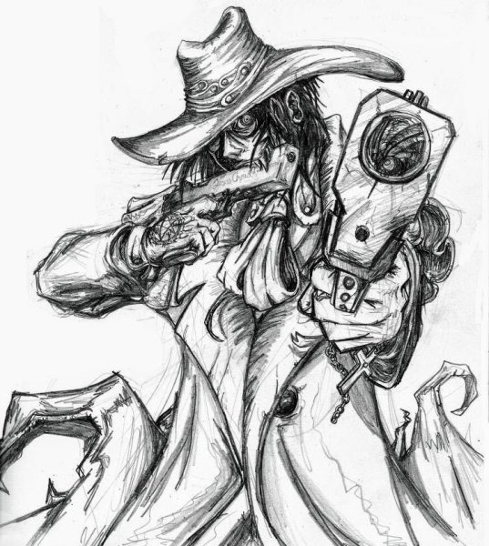 Тату аниме Хеллсинг