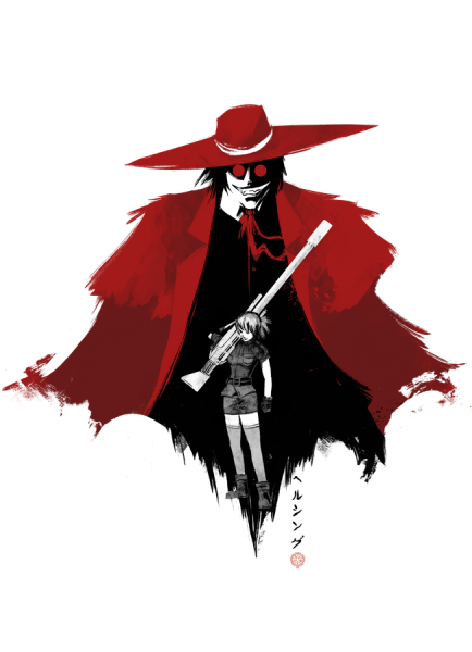 Алукард Хеллсинг аниме