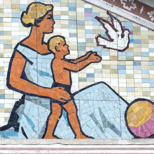 Советские спортивные мозаики