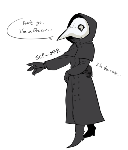 SCP 096 маска одержимости