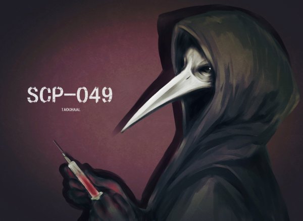 SCP Чумной доктор для срисовки