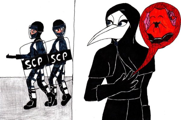 Чумной доктор SCP 049 милый