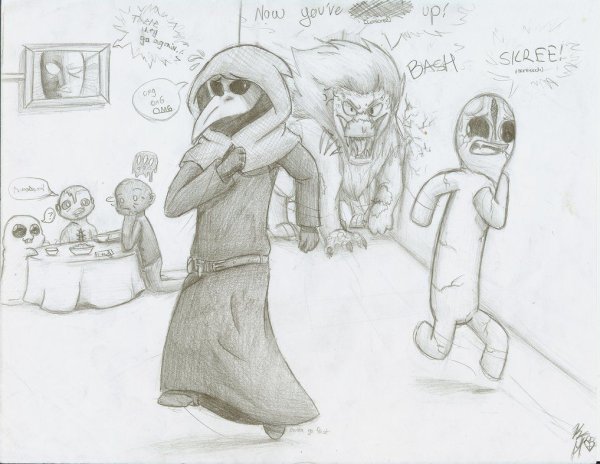 SCP 049 Чумной доктор Чиби