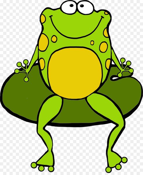 Лягушки мультяшные