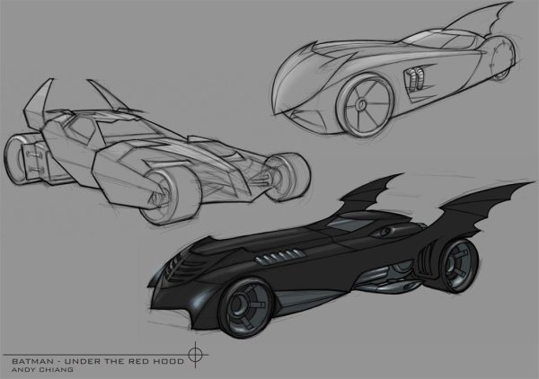 Бэтмобиль в Бэтвумен