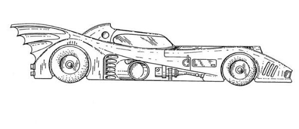 Бэтмобиль 1989 чертежи
