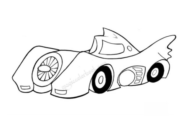 Бэтмобиль 1989 арт