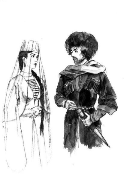 Осетинские рисунки