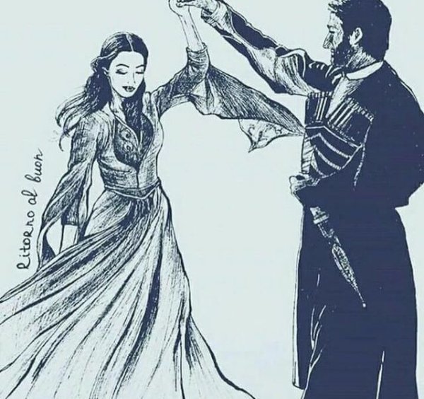 Лезгинка рисунок