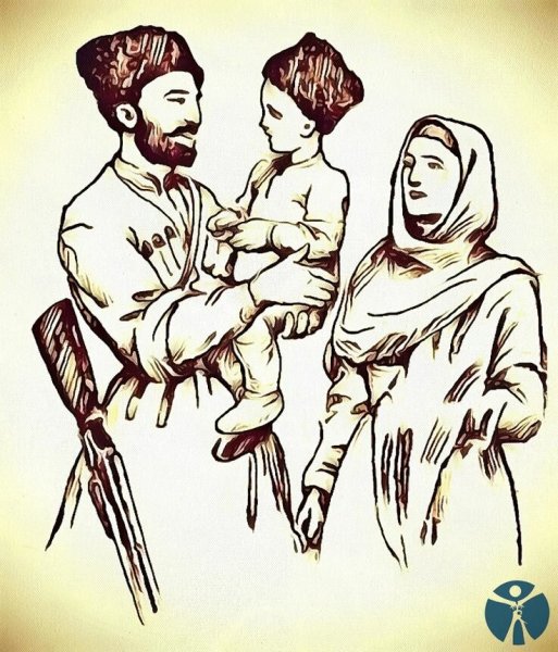 Кавказское воспитание детей